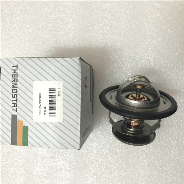 6004-21-6310 Engine Coolant Thermostat Komatsu S6D125 Engine Temperature Controller