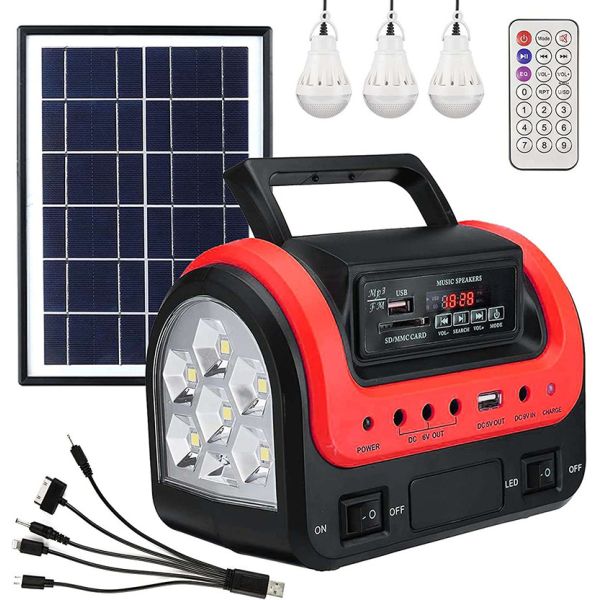 ROHS Indoor Solar Homenlighting With Bulb Ceiling Light Garden