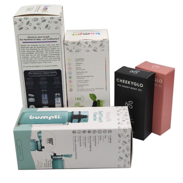 Custom Printed Tuck End Auto Lock Boxes 350gsm 400gsm 500gsm Art Coated Paper Box