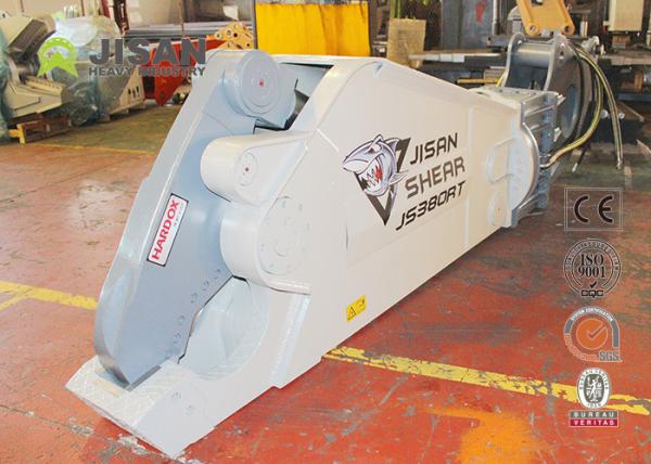 Quality Steel Blade Hydraulic Demolition Shears For Cutting Iron Material for sale