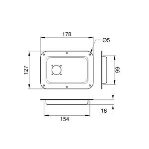 Large dish for speakon connectors