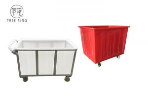 China Multi Purpose Heavy Duty Poly Box Truck Utility Carts On Wheeled Casters on sale