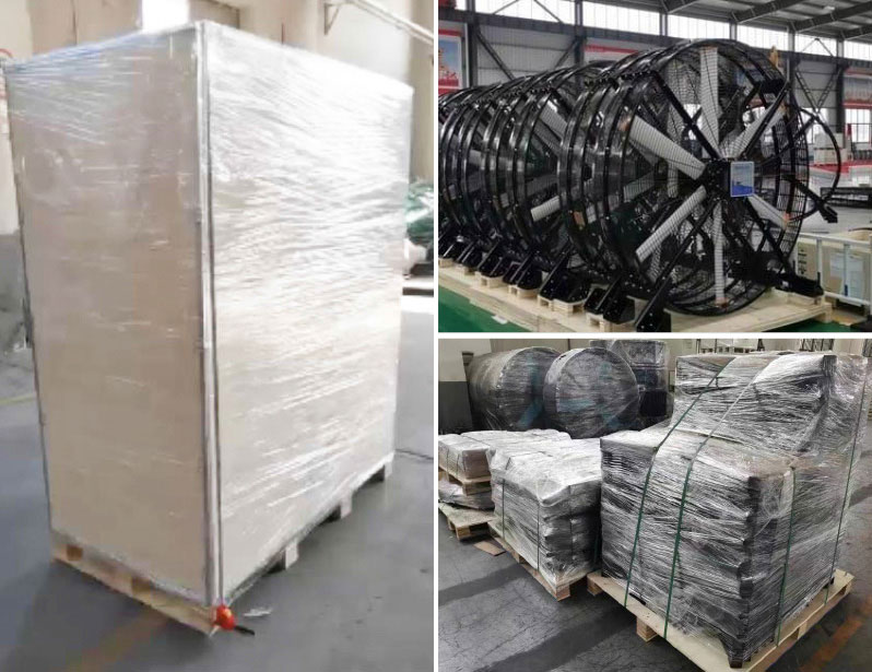 Large Industrial Fans For Workshop Large HVLS Fans With Anti-Collision Blades