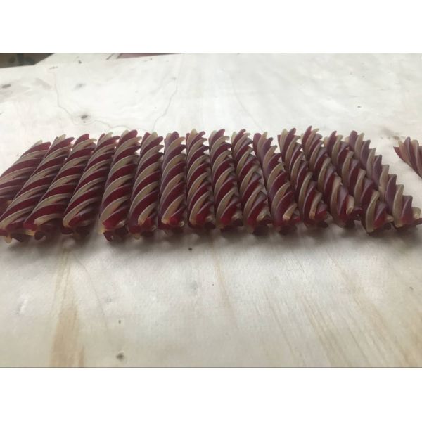 Colorful Dog Treats making Machinery pet feed snacks extruder machine