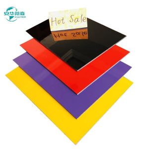 China 6mm Acp Glossy External House Cladding Brushed Aluminum Acm 1220mm wholesale