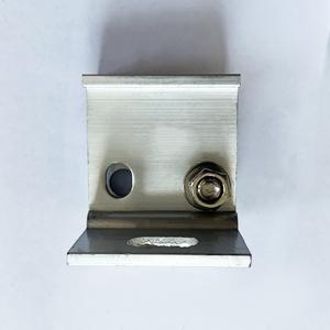 China ISO 9001 Certified Silver Solar Panel Mounting Clamps Weather Proof wholesale