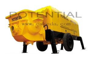 China HBT80.13.130RS Diesel Concrete Pump 13/8 Pumping Pressure wholesale