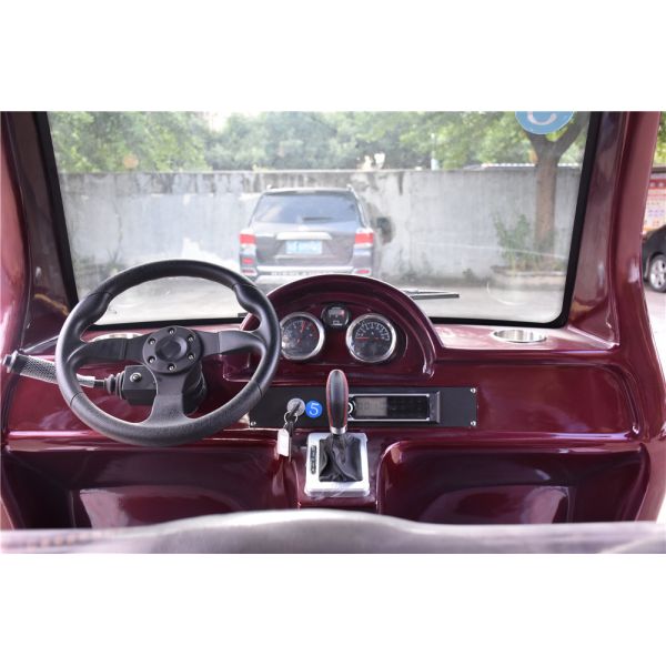 Sightseeing 11 Seats Electric Vintage Cars with Corrosion Resistance Body CE Approved