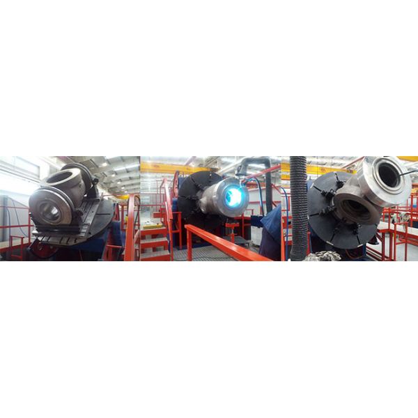 3T Pipe Welding Positioners , Welding Rotators Positioners Anti Electromagnet Funtion