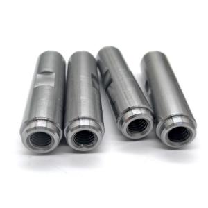 China Custom CNC Machined Carbon Steel Threaded Blind Hole Sleeve wholesale