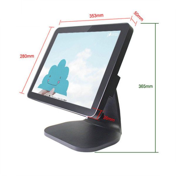 Elegant Appearance Retail Epos Systems 32G SSD With Built - In Card Reader