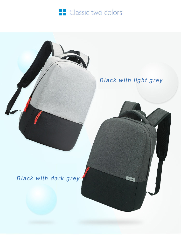 ISO9001 15L Oxford Waterproof School Computer Bag With USB