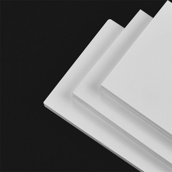 0.42-0.83g/cm3 White PVC Foam Sheet Screen Printing High Density For Display