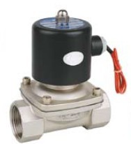 2WB Series Fluid Solenoid Valves With Stainless Steel Body