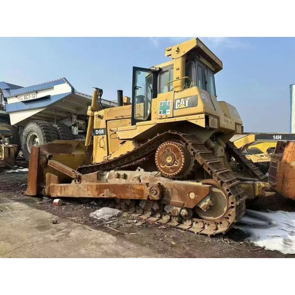 Original Original Paint Cat D9R Bulldozer , Used Road Construction Machinery
