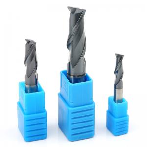 China High Strength Tungsten Carbide End Mill Square 2F Ultra Fine wholesale