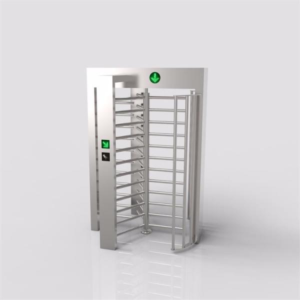 Quality High Security 120 Degree Full Height Sliding Turnstile Overhead Canopy Access Control System for sale