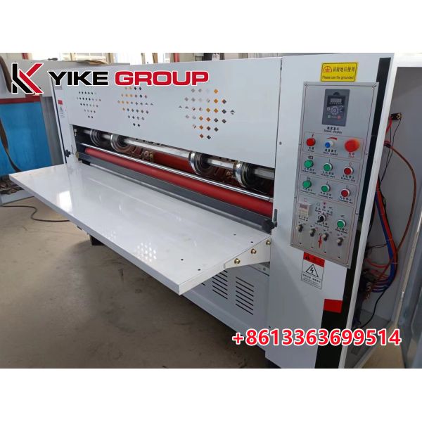 YIKE GROUP Manual Feeder 3000mm 3KW Thin Blade Slitter Scorer Machine