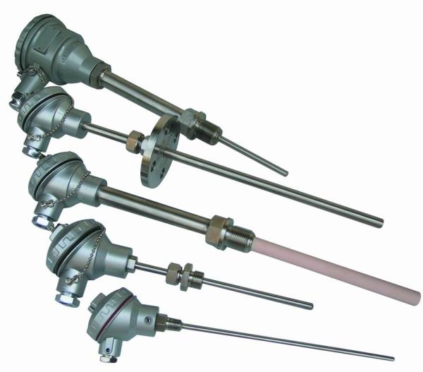 Quality WREK-401 402 Easy mounting flange type sheathed thermocouple, E type thermocouple for sale