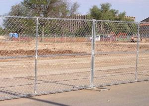 China rust resistant 6ftx10ft Chain Link Temporary Fence Panels wholesale