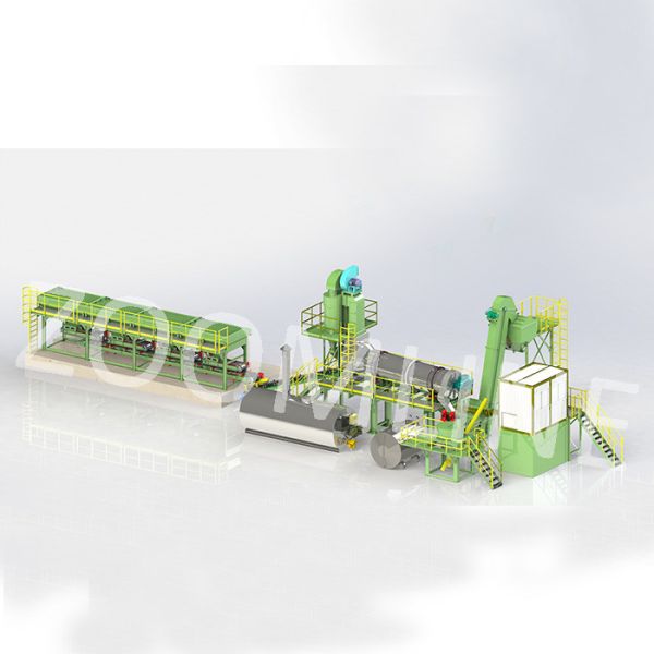 Energy Saving Portable 20-80 T/H Asphalt Drum Mixer Plant