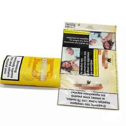 Heat Seal Foil Mylar Plastic 100g Hand Rolling Cigar Tobacco Leaf Pouch Packaging Bag