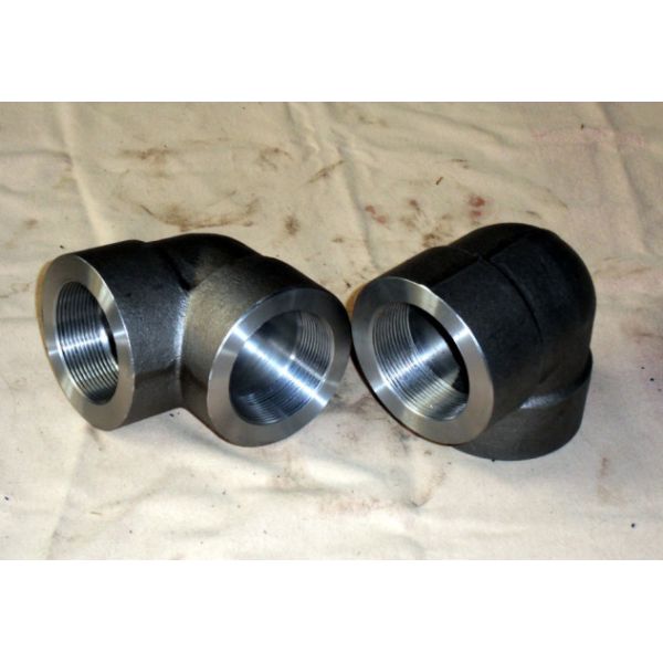 3000LB 2000LB Threaded SW Fitting ASME B16.11 ASTM A105 Elbow Cap Tee