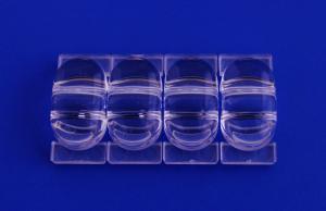 China PMMA optical or PC Led street single lens , Led Optical Lens for 1W 3W Edison LEDS wholesale