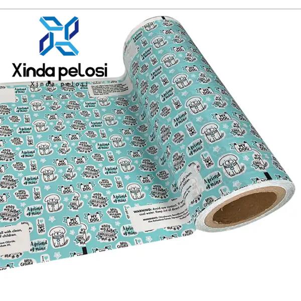 Quality Printing Plastic Bag Materials Heart Series Cute Colorful Flashing Film Tape For DIY for sale