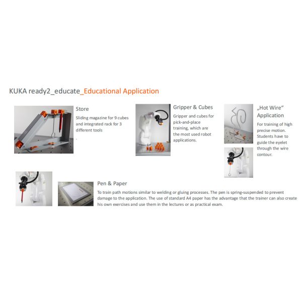 Robot Training Station KR6 R700 ProvidesTeaching Platform For Automation Industry