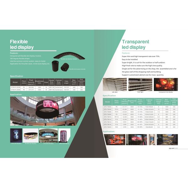 HD full color curved led tv display screen for indoor led advertising display screen curve