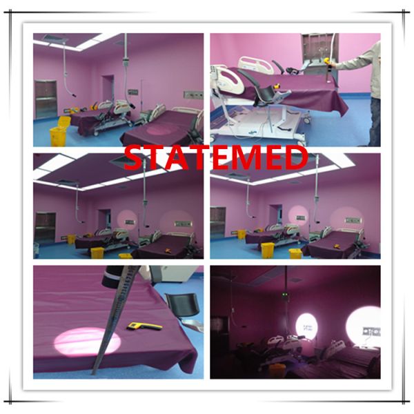 40000lux 7 W Medical Examination Light / Standing Medical Examination Lamp