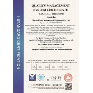 Herexi International Corporation Inc. Certifications