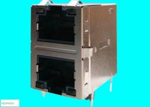 China Stacked RJ45 MJUL87B01FFXXXXTA-H 100M Rj45 With Integrated Magnetic LPJ17634ADNL wholesale