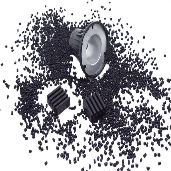 TCP200-50-02A Black Thermal Conductive Nylon 5.0W Plastic Material