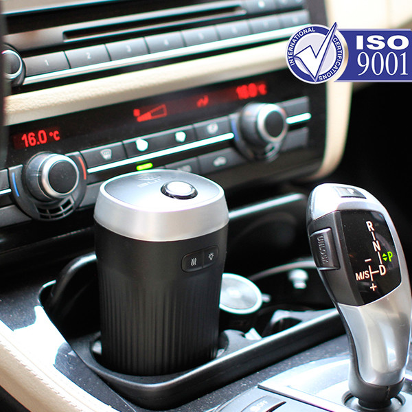 China Trending Black 70ML Car Aroma Diffuser With LED Light wholesale