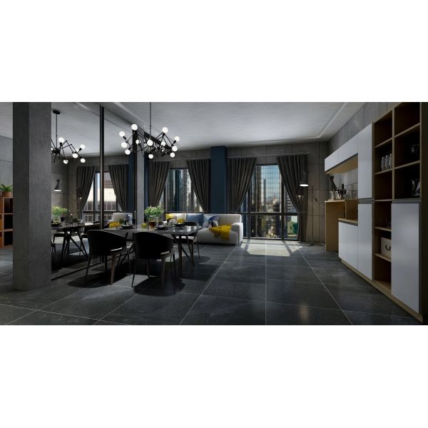 Interior Traventine Decoration Tiles Anti-slip Outdoor Porcelain Floor Tile for Patio