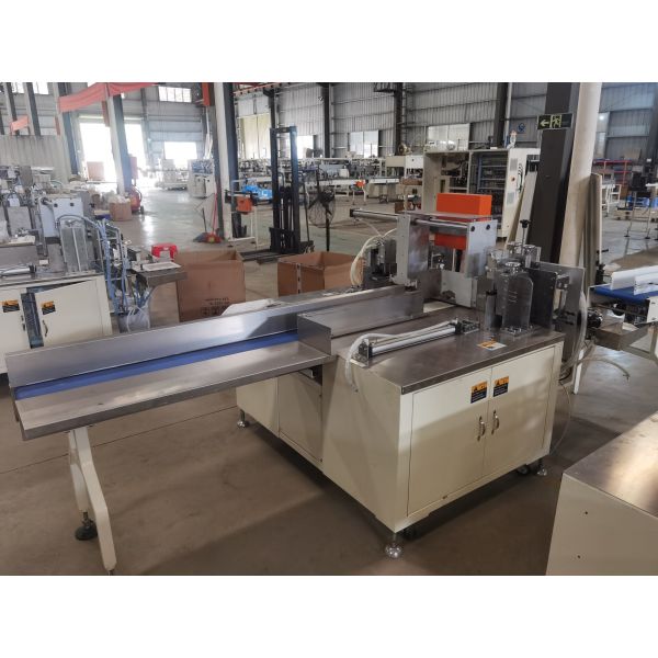 Low Cost Semi Automatic Serviette Tissue Paper Bag Paking Machine