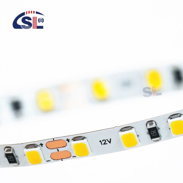 DC12V 24V SMD2835 Electroplate PCB 240Ds 8mm Ra 80 3000K LED Light Strip for Residential