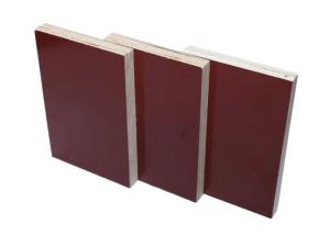 China Commercial Grade E1 Pine Faced Plywood Panels For Concrete Formwork on sale