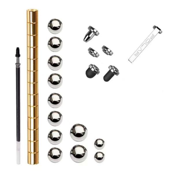 Quality fidget toy stress reliever round fidget Modular polar pen for sale