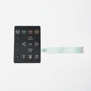 Waterproof Silicone Rubber Membrane Keypad With Silk Printing Laser Etching