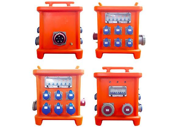 Quality MK2 48 Ways Portable Distribution Box MCB / RCD Overcurrent Protection for sale