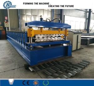 China 1000mm Width Corrugated Steel Forming Machine 8T Weight wholesale