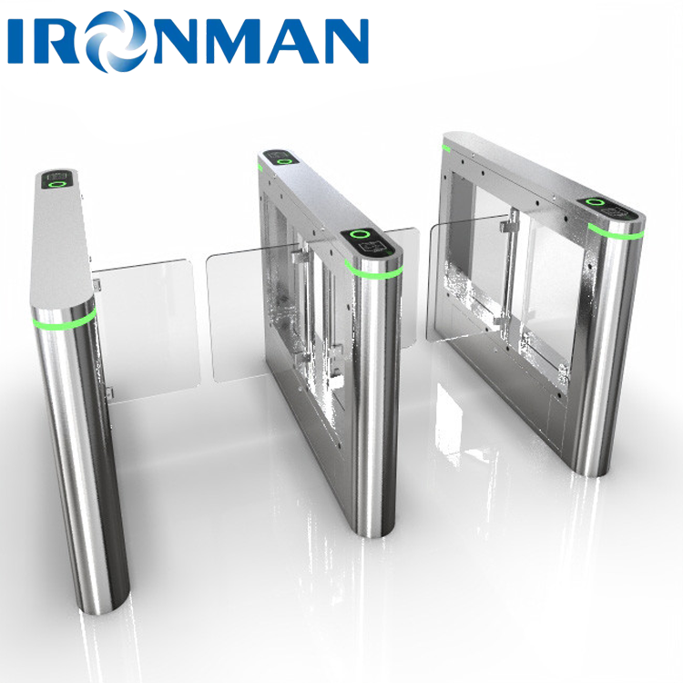 Automatic Contactless Turnstile , Modern Turnstile With Card Reader