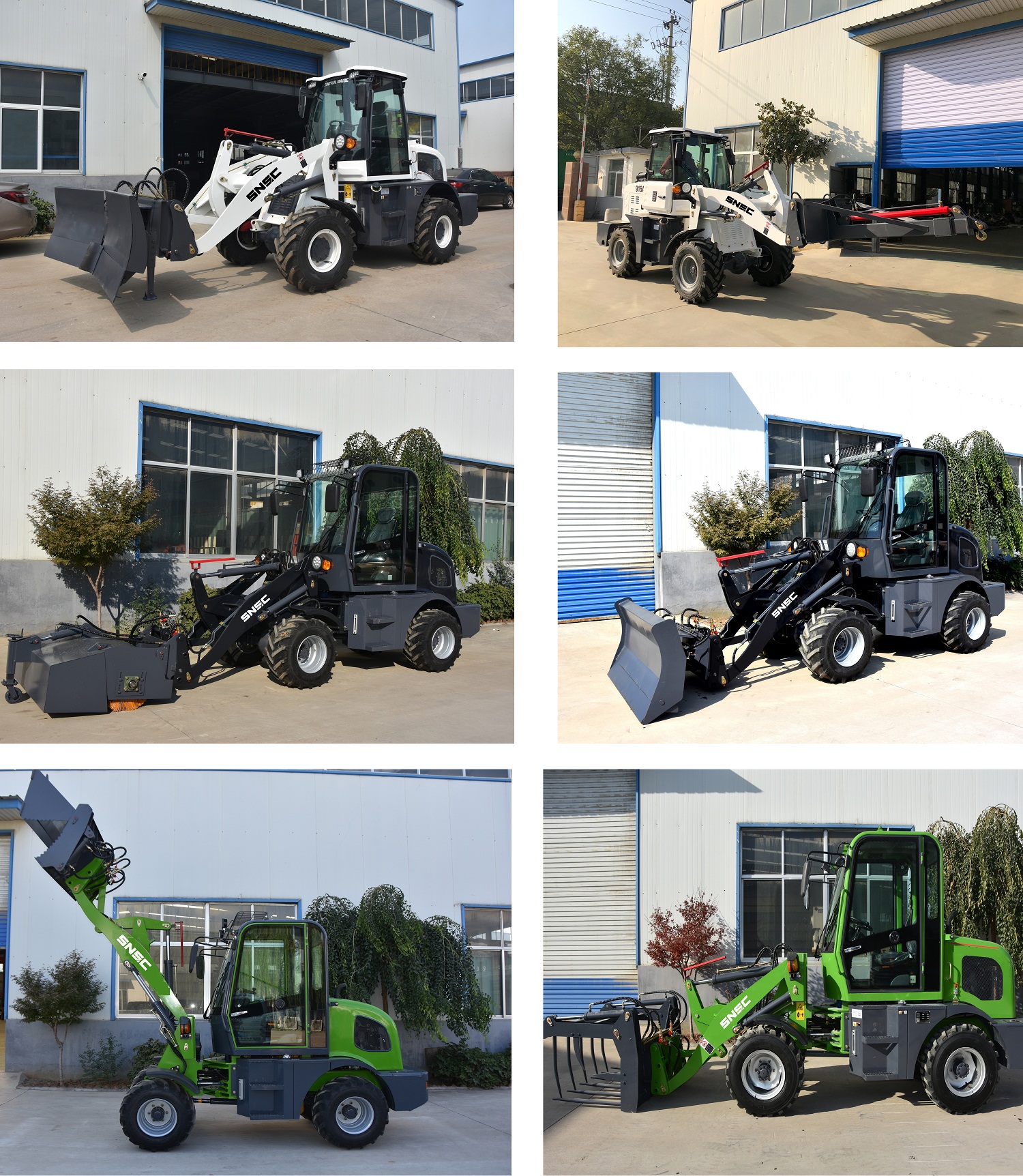 1600KG Front Wheel Loader with YN 55KW Engine and Air Conditioner Within Your Budget