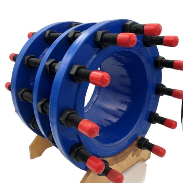 8" 4" 6" Flange Adapter Dn1600 Carbon Steel Blue Epoxy Resin Coated Flange Disassembly Joint