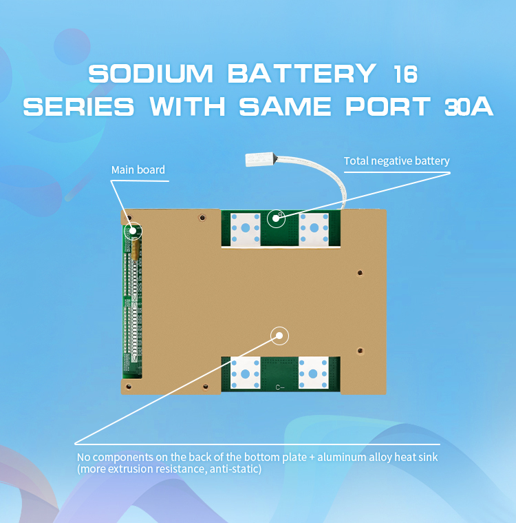 KLS BMS for Car Start: 1A - 100A, 4S - 8S, 12V - 24V - LiFePO4, Li-Ion, LTO Battery
