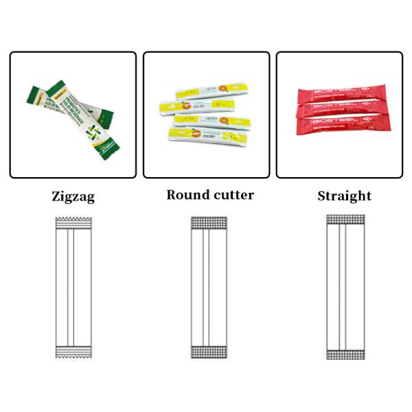 PAPER PE Multi Lane Stick Vertical Packing Machine SS304 6500W 380V