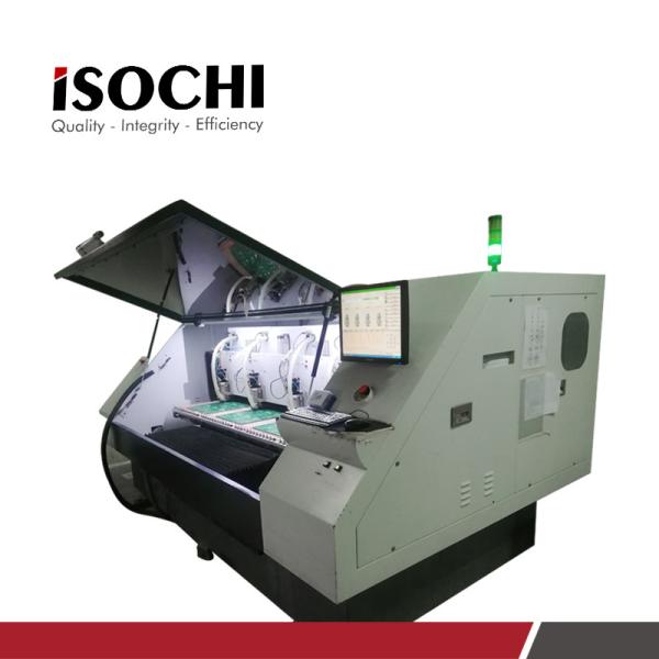 Quality PCB Manufacturing Routing Machine Automatic Tool Change 60krpm Spindle Speed for sale